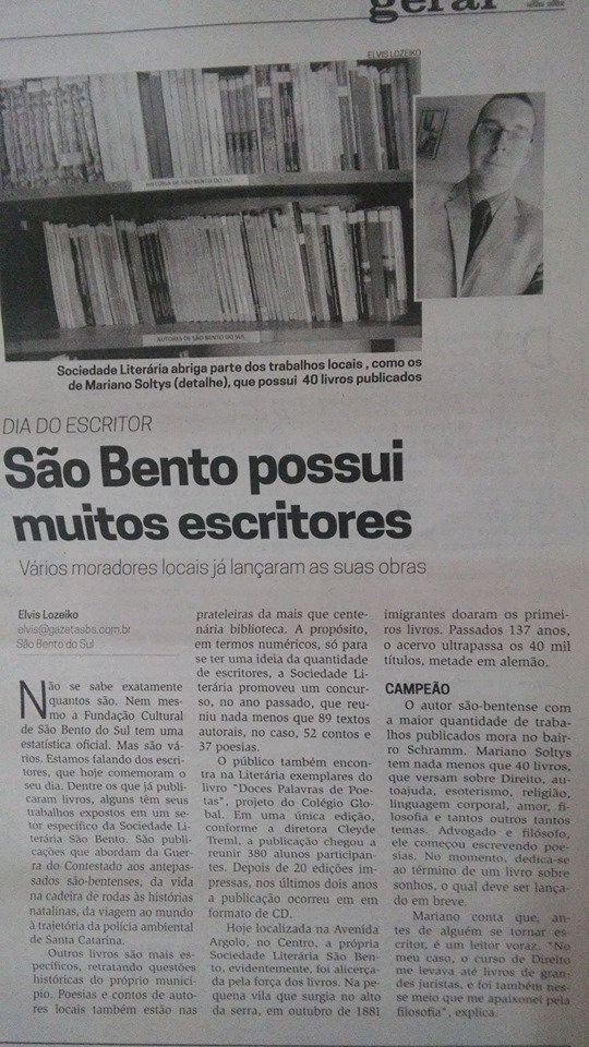 no jornal A Gazeta